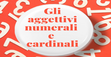 aggettivi numerali e cardinali