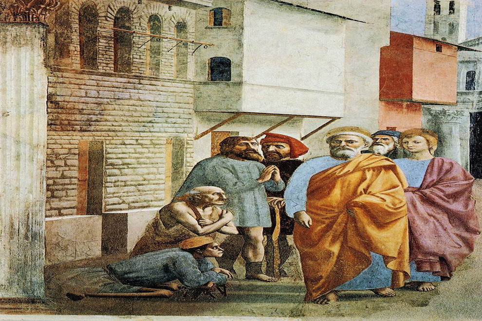 San Pietro risana gli infermi